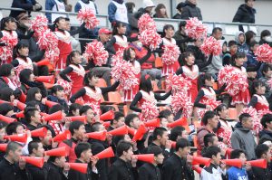 サッカー応援ありがとうございました 秋田市立秋田商業高等学校