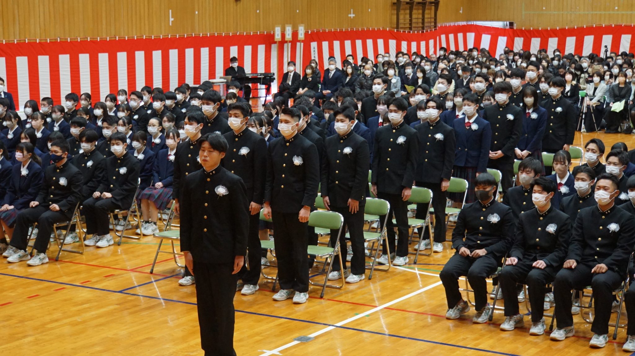 令和4年度 卒業証書授与式を挙行いたしました | 秋田市立秋田商業高等学校